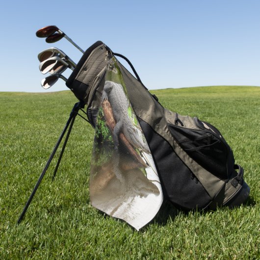 Serviette De Golf Comfy Gator - Alligator - Golf Towne (Vert)