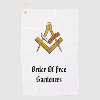 Serviette De Golf Commande Gratuite Gardeners Golf Towel