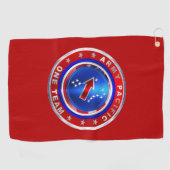 Serviette De Golf Commandement de l'Armée du Pacifique (Horizontal)