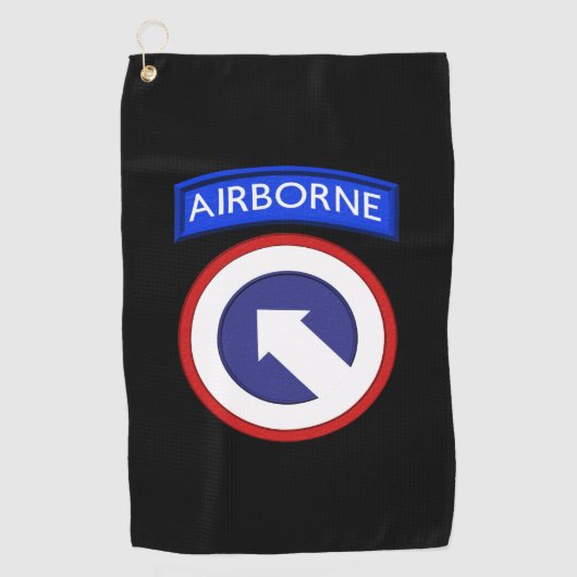 Serviette De Golf Commandement de soutien du 1er corps d'élite (Devant)