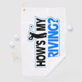 Serviette De Golf Comment va mon jeu de golf en conduite (En situation)