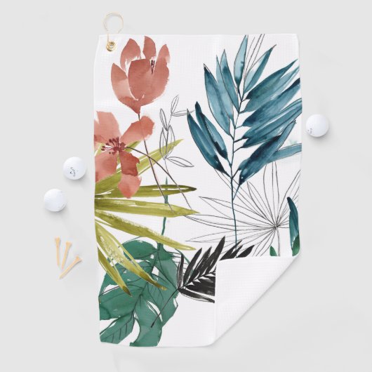Serviette De Golf Composition tropicale (En situation)
