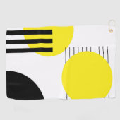 Serviette De Golf Conception abstraite (Horizontal)