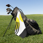 Serviette De Golf Conception abstraite (Vert)