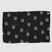 Serviette De Golf Conception aléatoire, logo ou image d'entreprise (Horizontal)