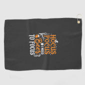 Serviette De Golf Conception de bière Hocus Pocus Halloween_1 (Horizontal)
