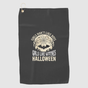 Serviette De Golf Conception de chauve-souris Halloween pour filles 