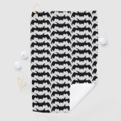Serviette De Golf Conception de chauve-souris sur fond de n'importe (En situation)