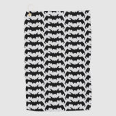 Serviette De Golf Conception de chauve-souris sur fond de n'importe (Devant)