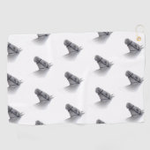 Serviette De Golf Conception de cheval (Horizontal)