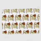 Serviette De Golf Conception de dés de classe (Horizontal)