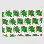 Serviette De Golf Conception de dés Druid (Horizontal)
