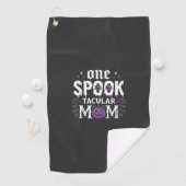 Serviette De Golf Conception de Halloween pour maman Spooktacular_1 (En situation)