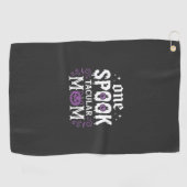 Serviette De Golf Conception de Halloween pour maman Spooktacular_1 (Horizontal)