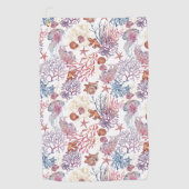 Serviette De Golf Conception de la série de composition de l'eau sou (Devant)