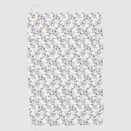 Serviette De Golf Conception de langue Vingt (Devant)