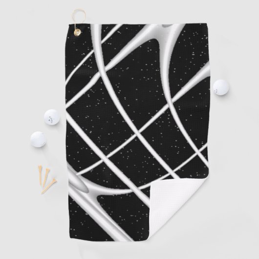 Serviette De Golf Conception de l'espace Galaxy (En situation)