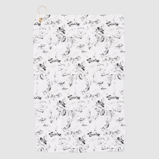 Serviette De Golf conception de point Quarante et un (Devant)