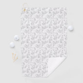 Serviette De Golf conception de point Quarante-sept (En situation)