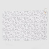 Serviette De Golf conception de point Quarante-sept (Horizontal)