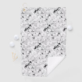 Serviette De Golf conception de point Quarante-trois (En situation)