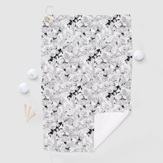 Serviette De Golf conception de point Quarante-trois (En situation)