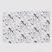 Serviette De Golf conception de point Quarante-trois (Horizontal)