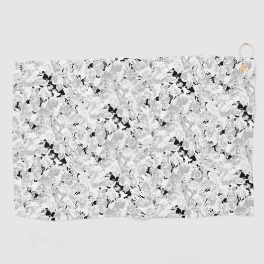 Serviette De Golf conception de point Quarante-trois (Horizontal)