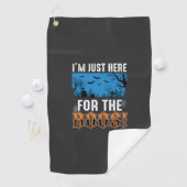 Serviette De Golf Conception de vecteur de cimetière de fantômes de  (En situation)