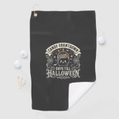 Serviette De Golf Conception de vecteur de compte à rebours de bonbo (En situation)