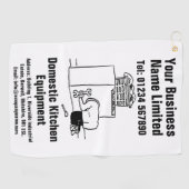 Serviette De Golf Conception d'équipement de cuisine domestique (Horizontal)