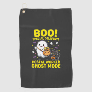 Serviette De Golf Conception d'Halloween pour les travailleurs posta