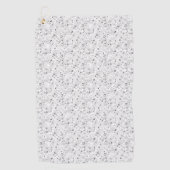 Serviette De Golf conception point neuf (Devant)