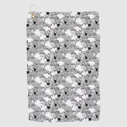 Serviette De Golf conception quatre points (Devant)