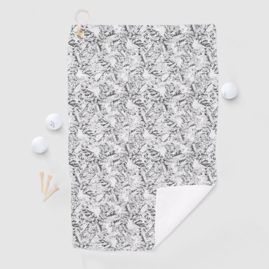 Serviette De Golf conception sèche Vingt-Deux (En situation)