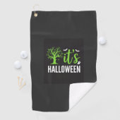 Serviette De Golf Conception vectorielle d'arbres de chauves-souris  (En situation)