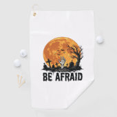 Serviette De Golf Conception vectorielle de cimetière d'Halloween vi (En situation)