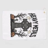 Serviette De Golf Conception vectorielle de cimetière Halloween de m (Horizontal)