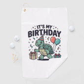 Serviette De Golf Conception vectorielle de fête d'anniversaire de t (En situation)