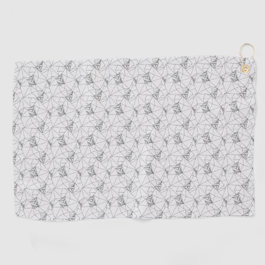 Serviette De Golf Conception verticale Cent Deux (Horizontal)