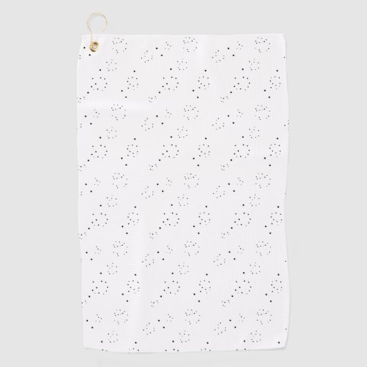 Serviette De Golf Conception verticale huit (Devant)