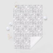 Serviette De Golf Conception verticale Vingt-sept (En situation)