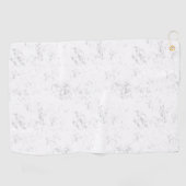 Serviette De Golf Conception vide Dix-huit (Horizontal)