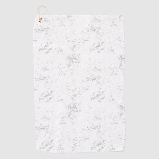 Serviette De Golf Conception vide Dix-huit (Devant)