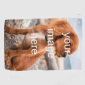 SERVIETTE DE GOLF CONCEVEZ VOTRE PROPRE (Horizontal)