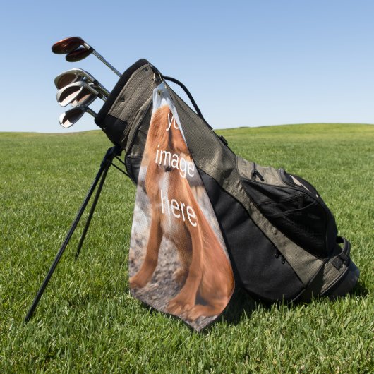 SERVIETTE DE GOLF CONCEVEZ VOTRE PROPRE (Vert)