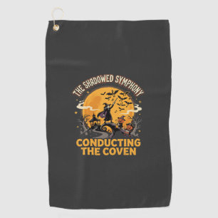 Serviette De Golf Conducteur de coven d'Halloween
