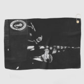 Serviette De Golf Conférence de John Kennedy 35e président des États (Horizontal)