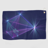 Serviette De Golf Constellation, art fractal abstrait fantastique (Horizontal)