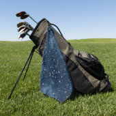 Serviette De Golf Constellation céleste - Nuit étoilée (4) (Vert)